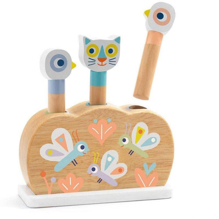 Help your baby to develop stimulation with this cute and fun babypoli toy by the french designer Djeco
