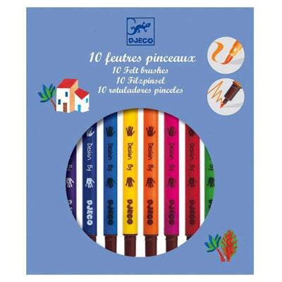 A lovely classic set of felt pens perfect for young artists, designed in France by Djeco