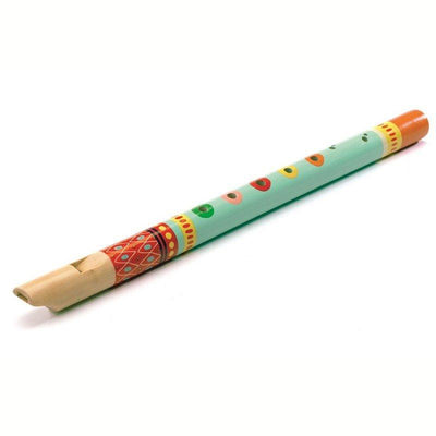 let your kids discover music and stimulation with this beautiful wooden flute 