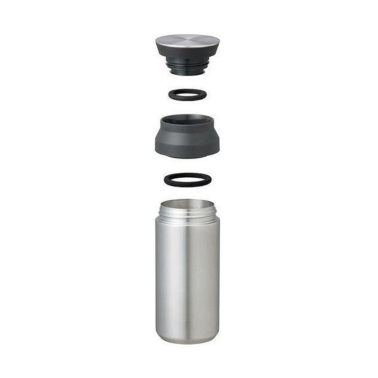 Thermos for travel tumbler - Silver - 350ml
