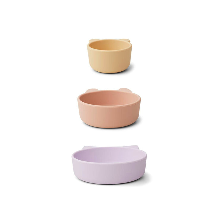 Set of 3 silicon bowls - Mix