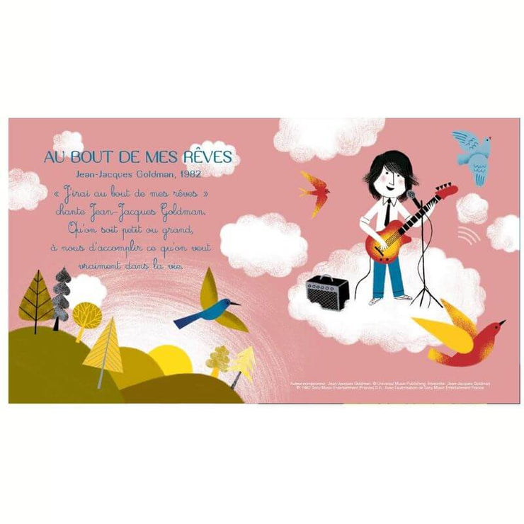 Music book - My first French songs