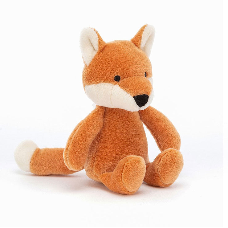 Fox toy baby rattle Jellycat