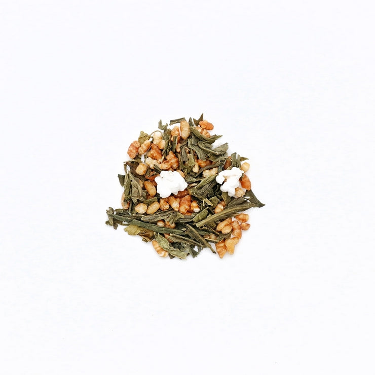"Genmaïcha" tea - Green tea with grilled rice