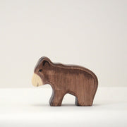 Handmade Wooden Brown bear cub