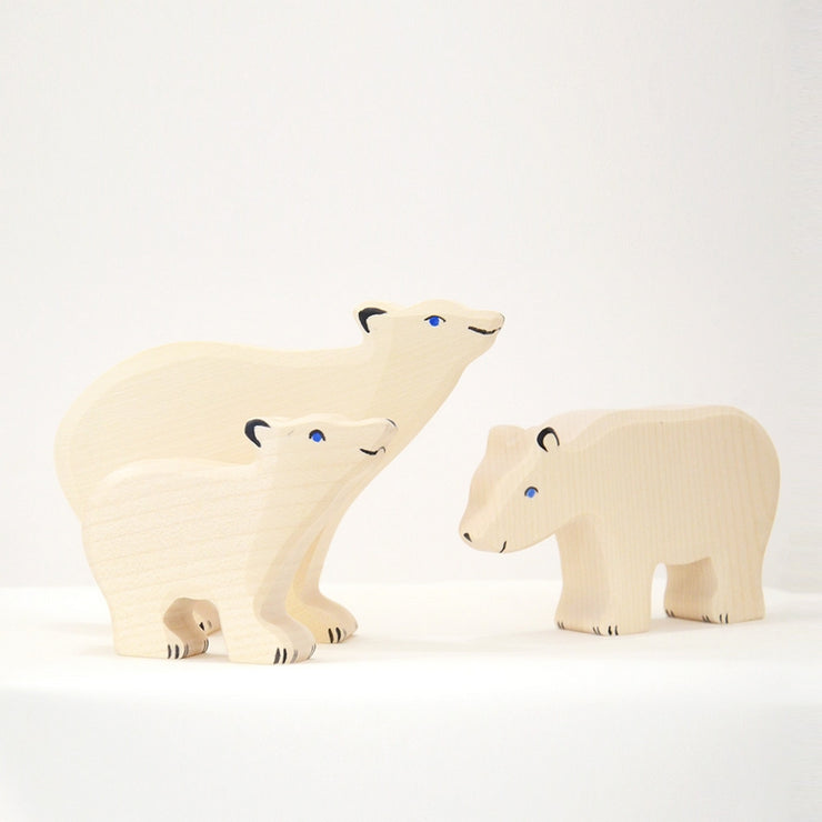 Handmade Wooden Polar bear