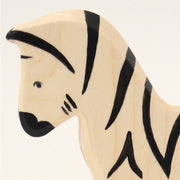 Handmade Wooden Zebra