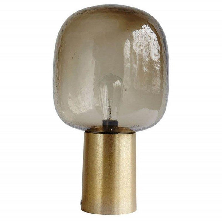 HOUSE DOCTOR Retro table lamp in brass and smoked glass - Decoration – French Blossom