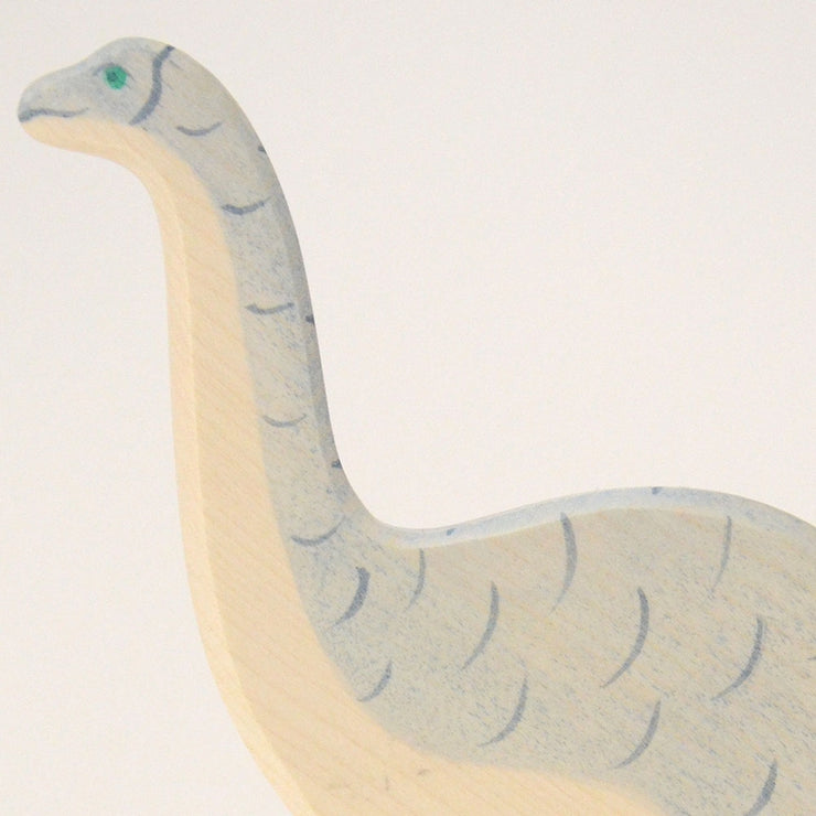 HOLZTIGER - Handmade wooden brontosaurus - Details