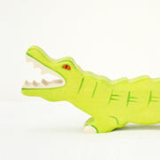 Handmade Wooden Crocodile