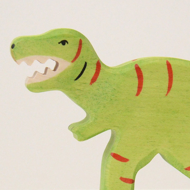 Handmade Wooden Tyrannosaurus