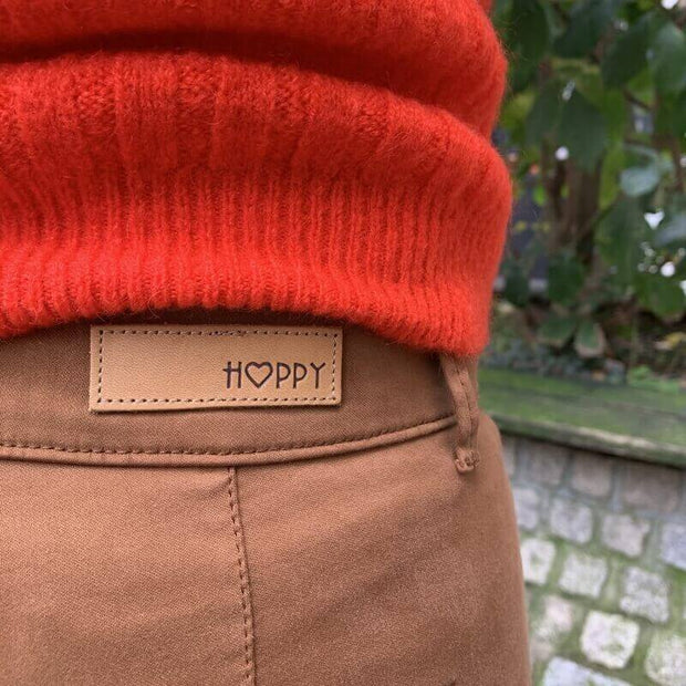 HAPPY - Joy chino trousers - cinnamon - made in France