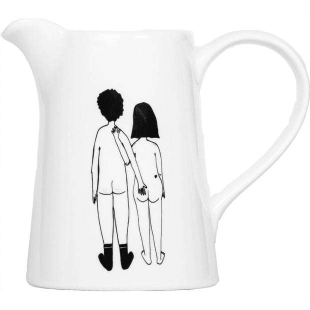 Jug - Naked couple back