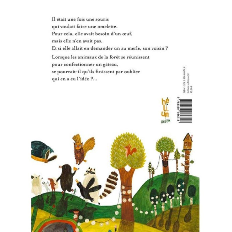 HELIUM - "la souris qui voulait faire une omelette" children book 