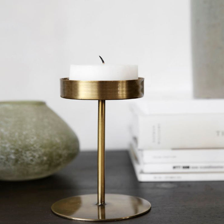 HOUSE DOCTOR - candle holder - Anit - gold