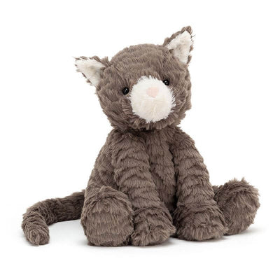 JELLYCAT - fuddlewuddle soft toy - grey cat