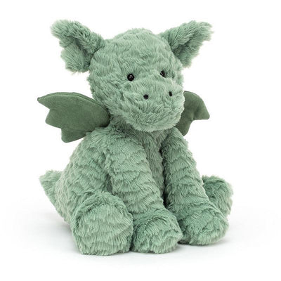 JELLYCAT - Fuddlewuddle soft toy - green dragon