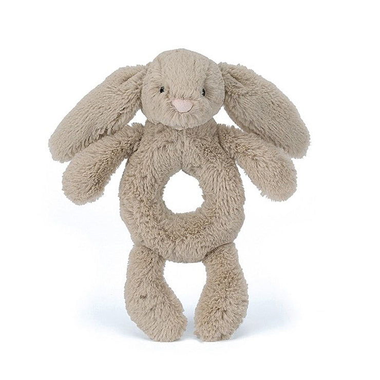 Beige rabbit rattle