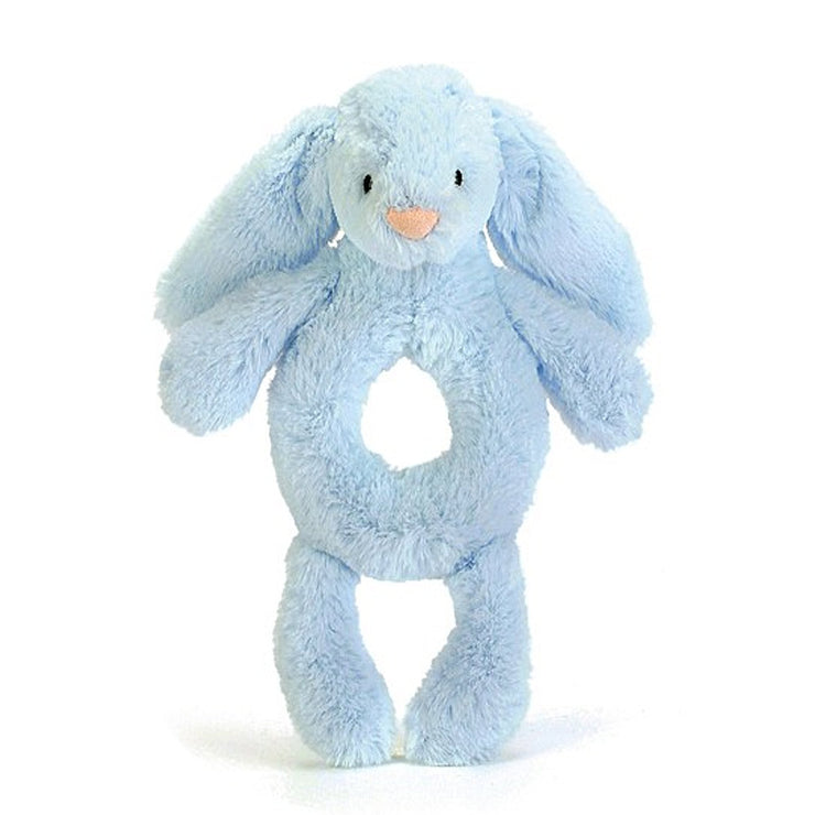 Blue rabbit rattle - Jellycat