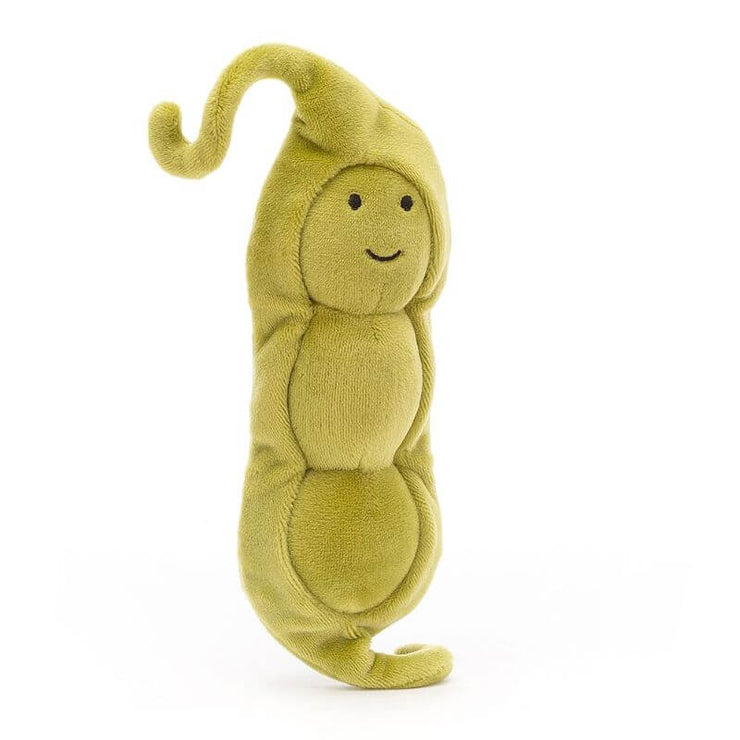 JELLYCAT - vegetable soft toy - pea - vivacious vegetable