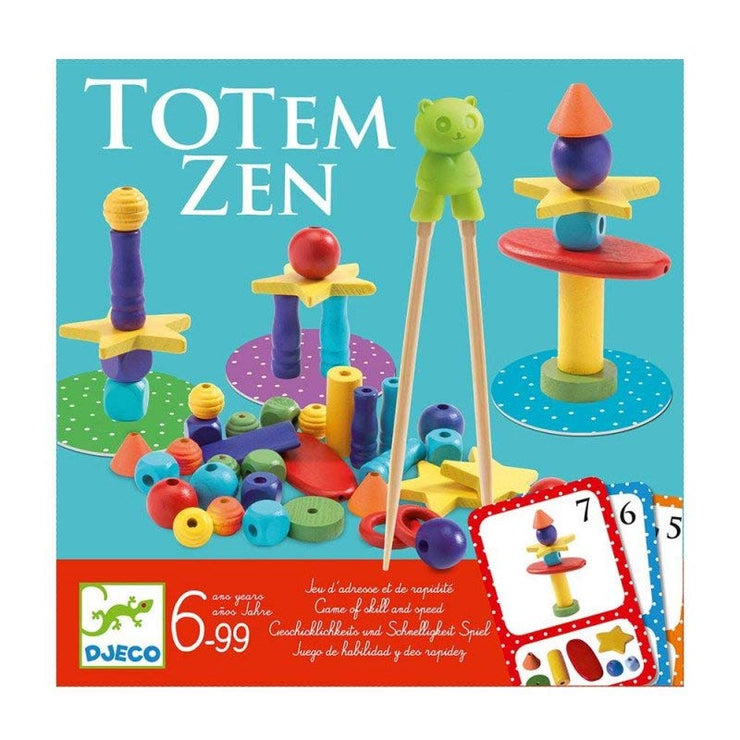 DJECO - Game of skill Totem Zen - Wooden game