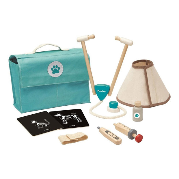 Wooden vet set