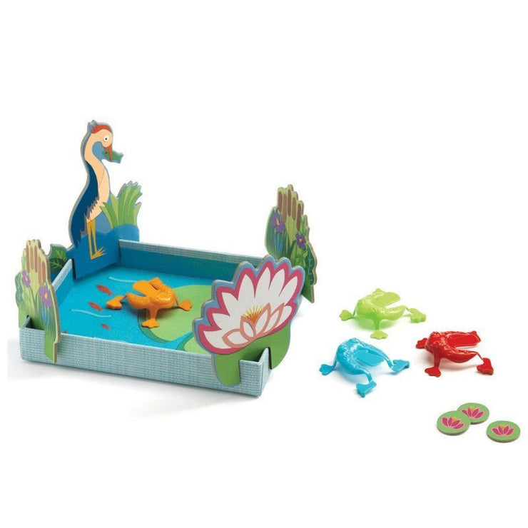 DJECO - Tiddlywinks game with frogs - Scene