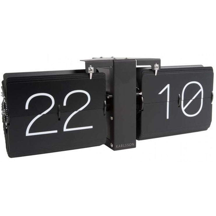 KARLSSON - No case flip clock - black - modern and design decoration