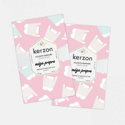 KERZON - Scented pochets - méga propre - cedar and rose