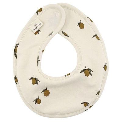 Organic cotton bib - Lemon