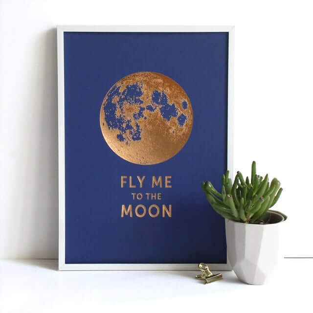 Poster - Fly me to the moon