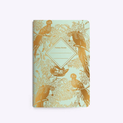 LES EDITIONS DU PAON - Small notebook handmade in France - paradis tropical 
