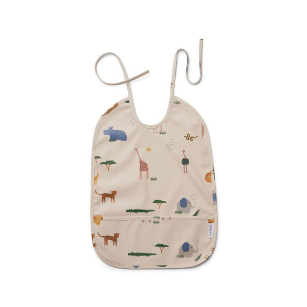 LIEWOOD - water repellent bib - safari