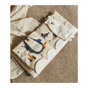 LIEWOOD - Benny fabric book for kids - arctic mix - 100% organic cotton -  resistant and adorable