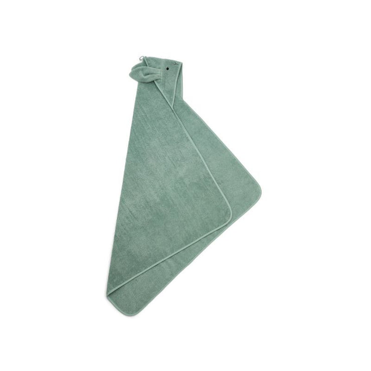 LIEWOOD - Hooded bath towel - mint rabbit - cute and adorable