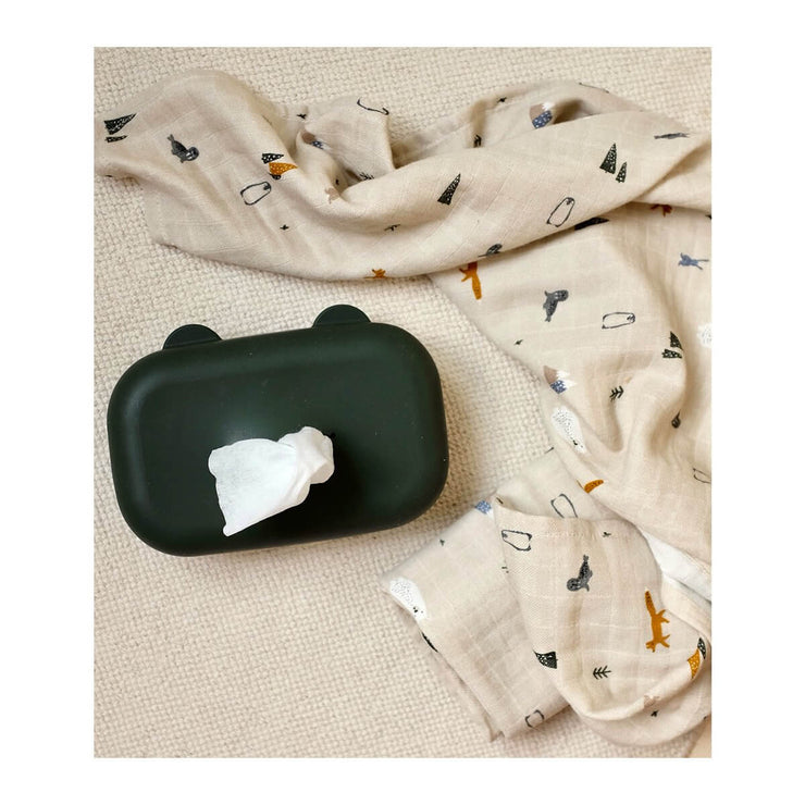 LIEWOOD - set of 2 swaddles - arctic mix - 100% organic cotton