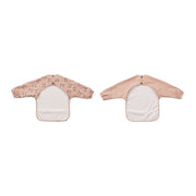 LIEWOOD - set of 2 cape bib for kids - cat pink - original and water repellent