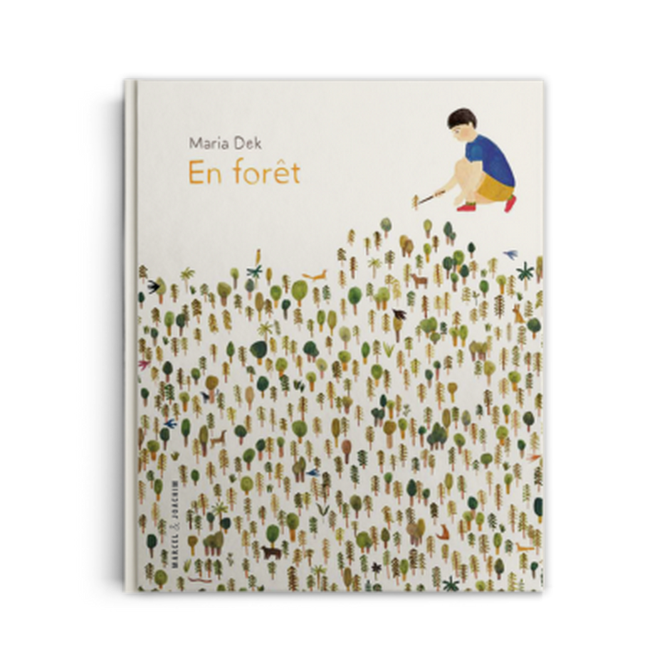 MARCEL & JOACHIM - Bedtime story book in French - En Forêt