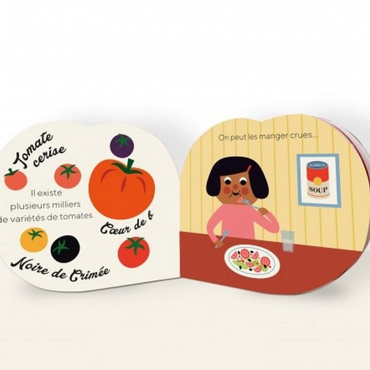 MARCEL & JOACHIM - Illustrated baby book - La tomate - Open