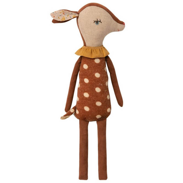 MAILEG - Bambi sleepy / wakey doll - soft and cute gift for kids - cotton