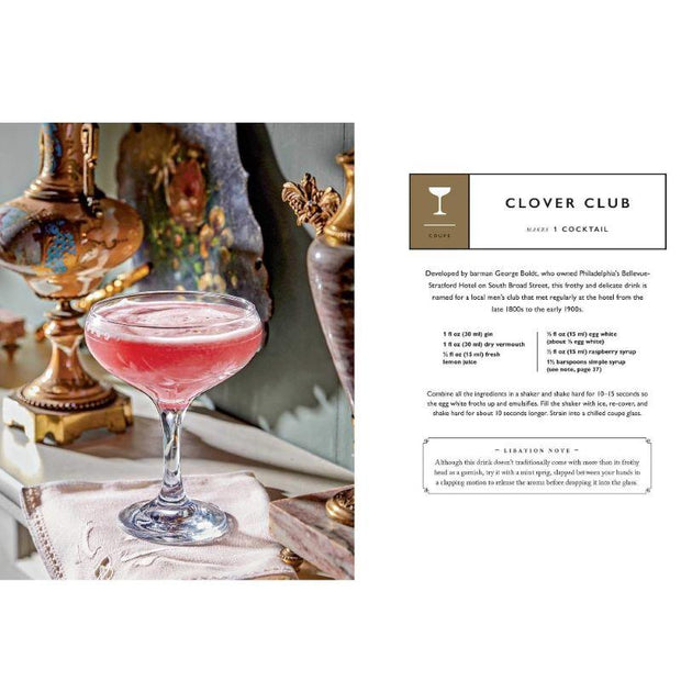 MARABOUT EDITIONS - Downton Abbey cocktail book in French - Recipe