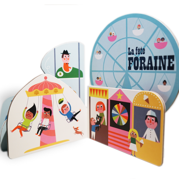 MARCEL & JOACHIM - Illustrated baby book - La Fête Foraine