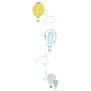 Mimilou - heigh chart sticker - hot air balloons fun and cute - made in France