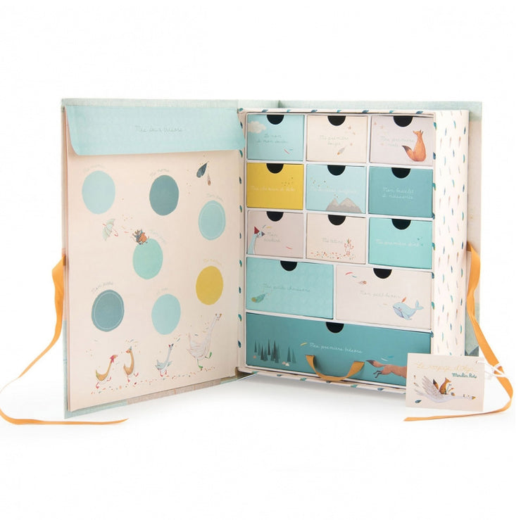 Souvenir box for baby memories - French Blossom