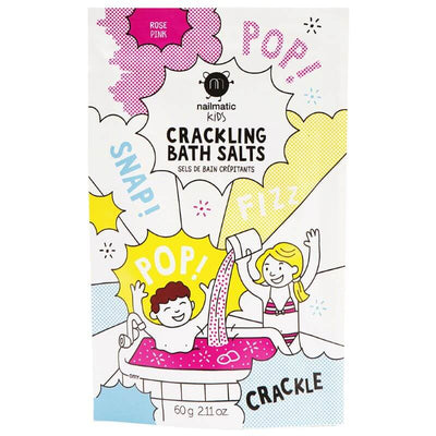 NAILMATIC KIDS - crackling bath salts for kids - pink - fun and safe 