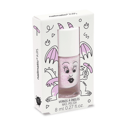 NAILMATIC KIDS - water-based nailpolish - Elliot - glitter pink