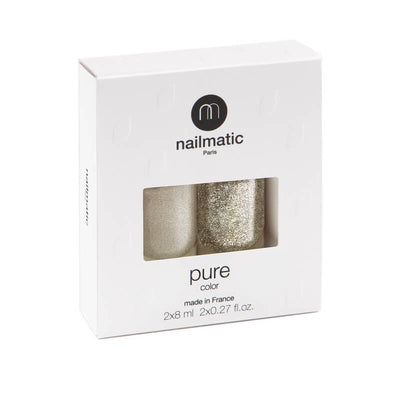 NAILMATIC - set of 2 nail polishes - Lucie & Victoria - made in France, vegan and cruelty free