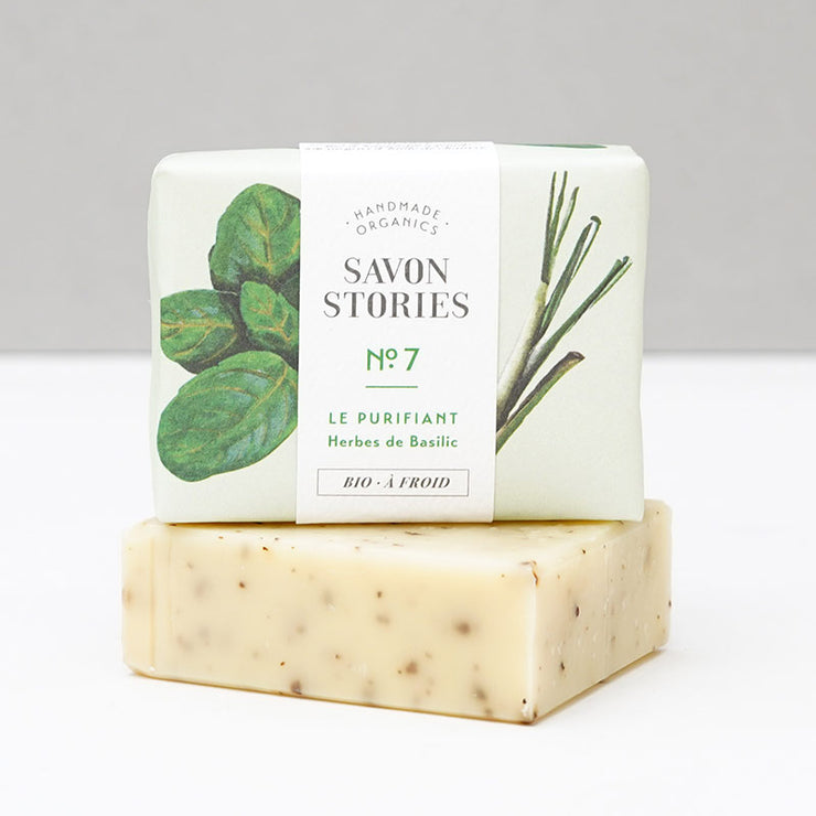 Solid soap - Basil n°7