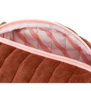 Nobodinoz - Savannah case - wild brown - recycled velvet made in France and Spain