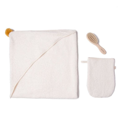 Nobodinoz - baby bath set - so cute natural